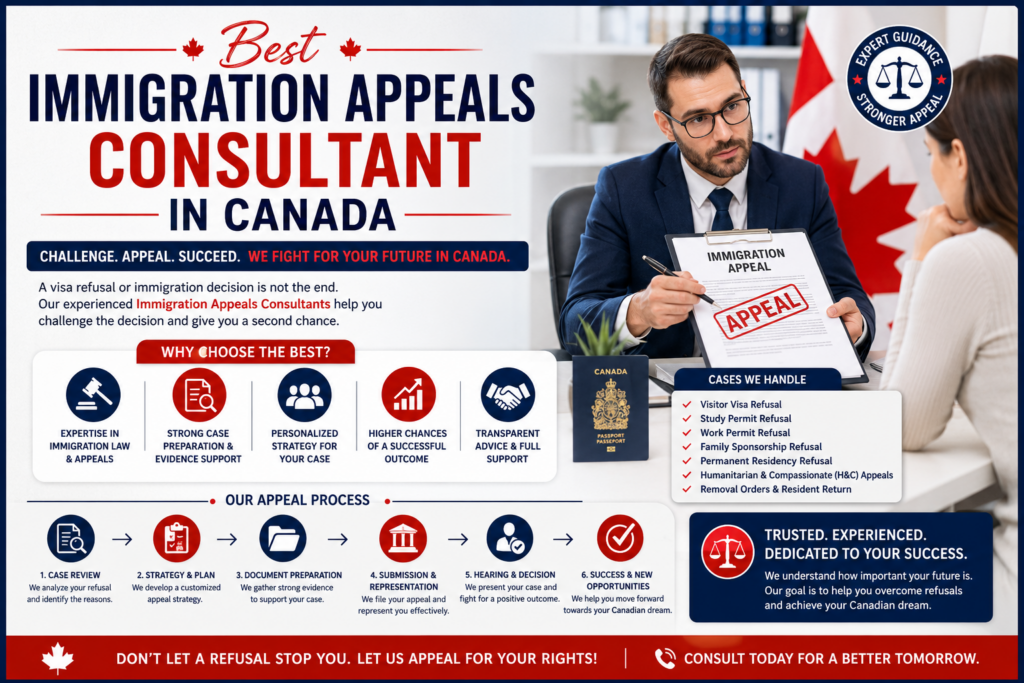 best Immigration Appeals Consultant in Canada